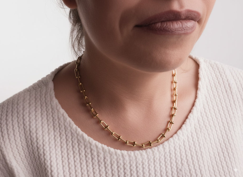 Cadena Ancla en ORO LAMINADO – SALODANNA