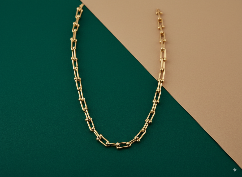 Cadena Ancla en ORO LAMINADO – SALODANNA