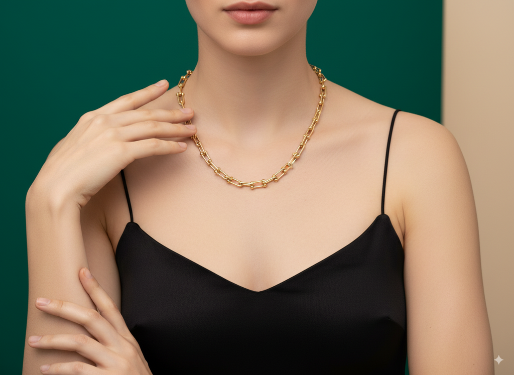 Cadena Ancla en ORO LAMINADO – SALODANNA