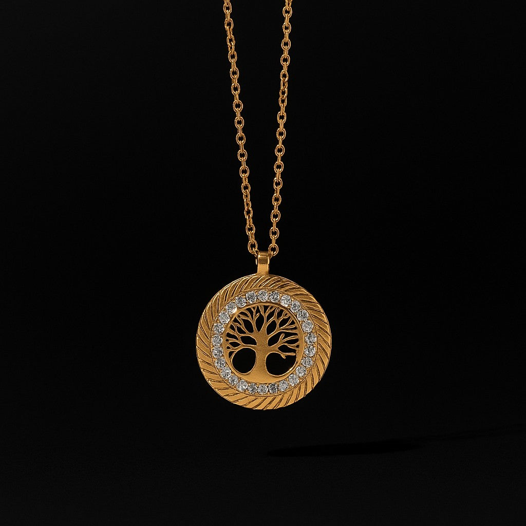 Cadena Árbol de la Vida en ORO LAMINADO – SALODANNA