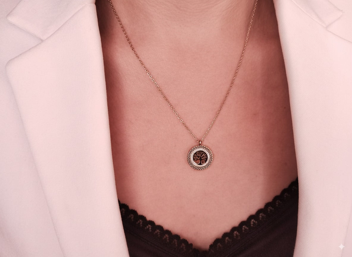 Cadena Árbol de la Vida en ORO LAMINADO – SALODANNA