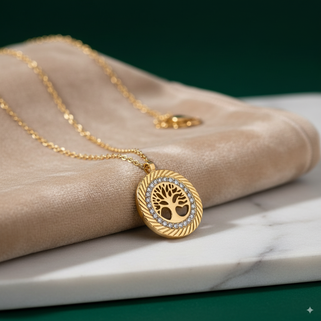 Cadena Árbol de la Vida en ORO LAMINADO – SALODANNA