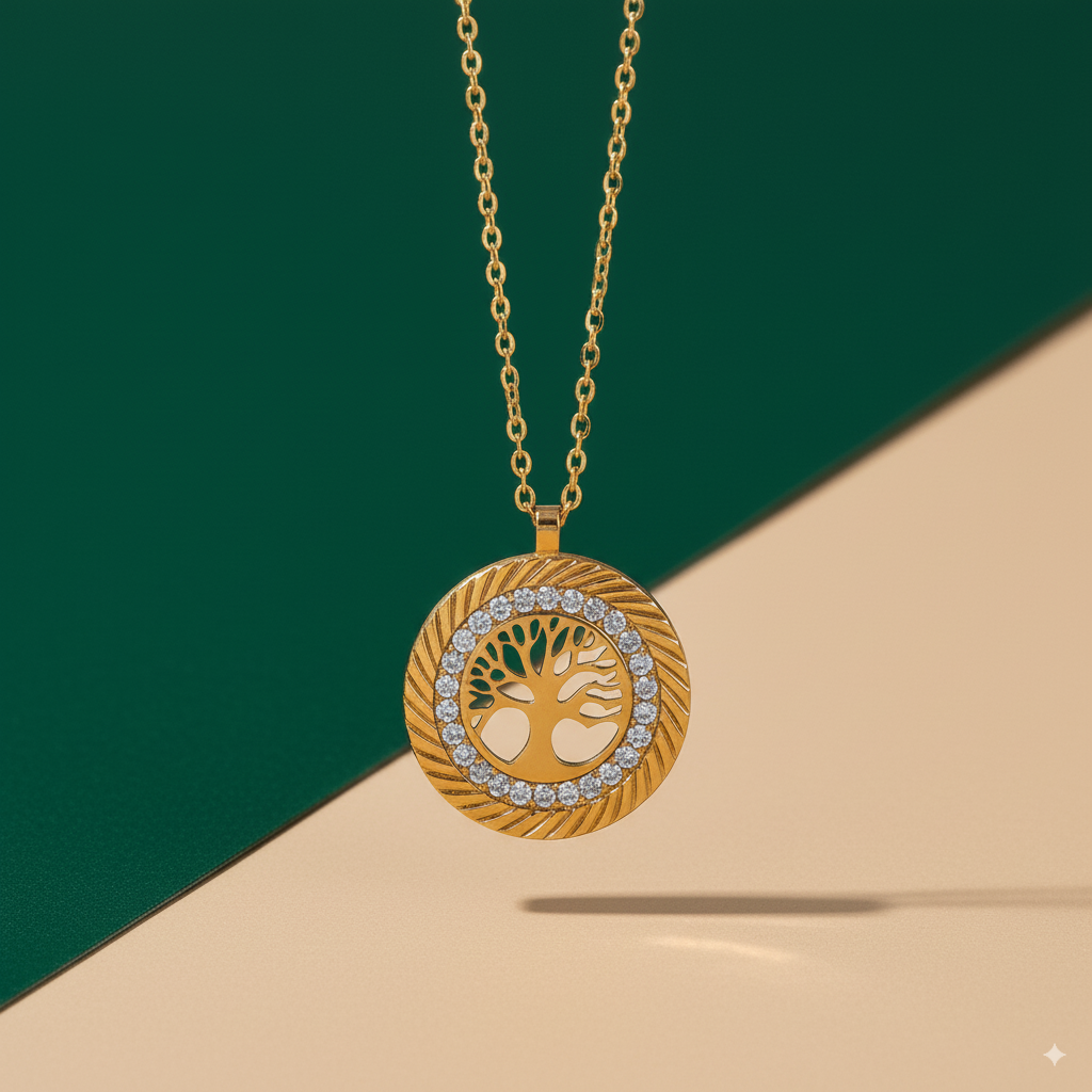 Cadena Árbol de la Vida en ORO LAMINADO – SALODANNA