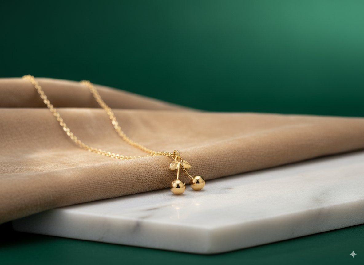 Cadena Cherry en ORO LAMINADO – SALODANNA