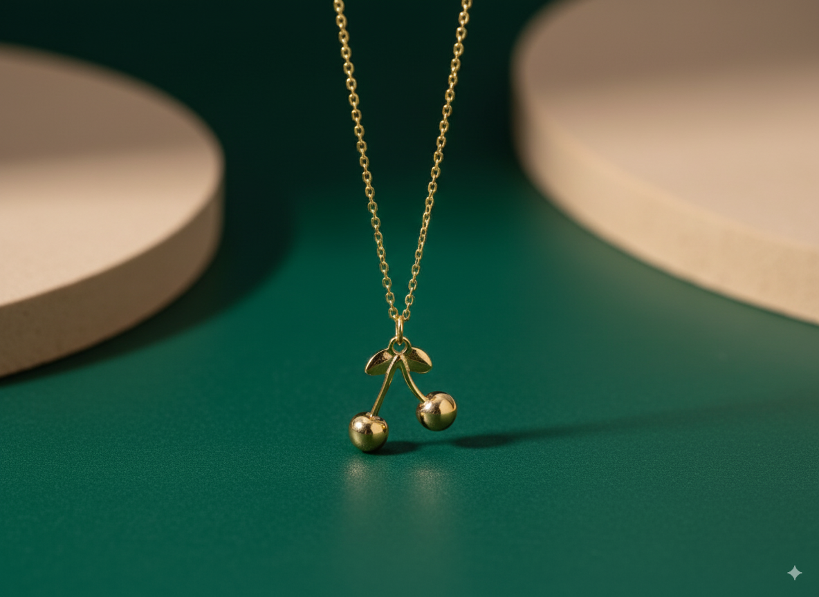 Cadena Cherry en ORO LAMINADO – SALODANNA