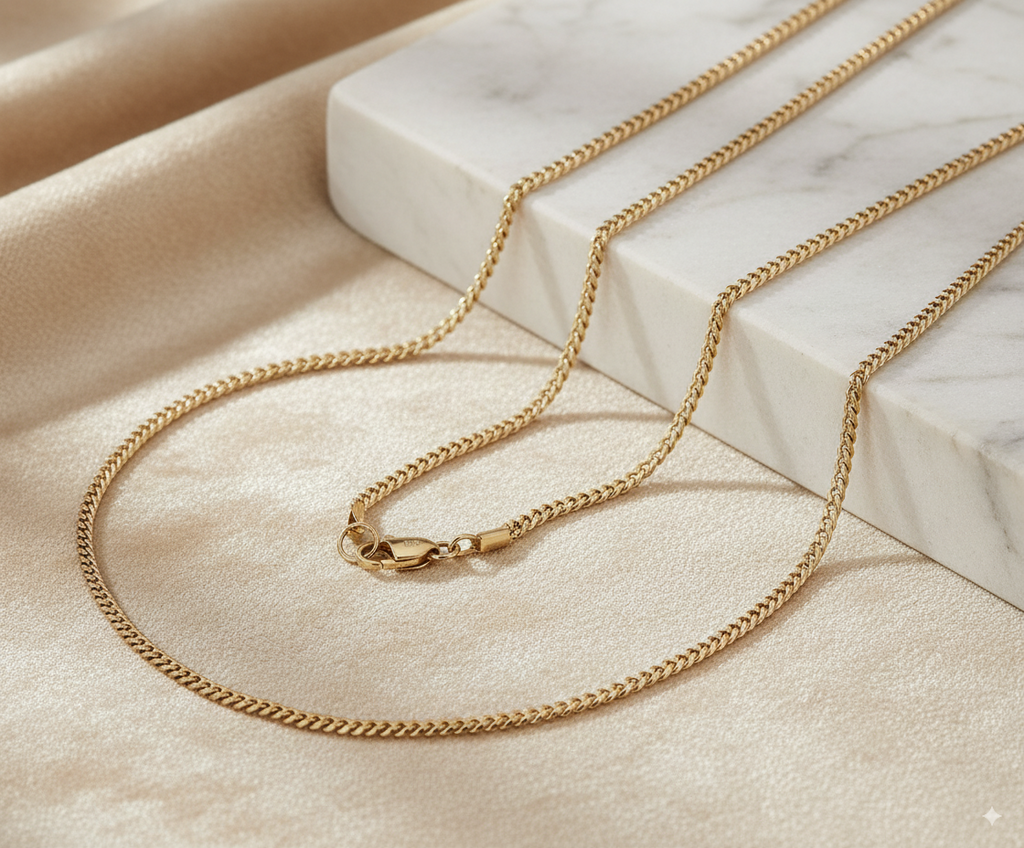 Cadena Cubana en ORO LAMINADO – SALODANNA