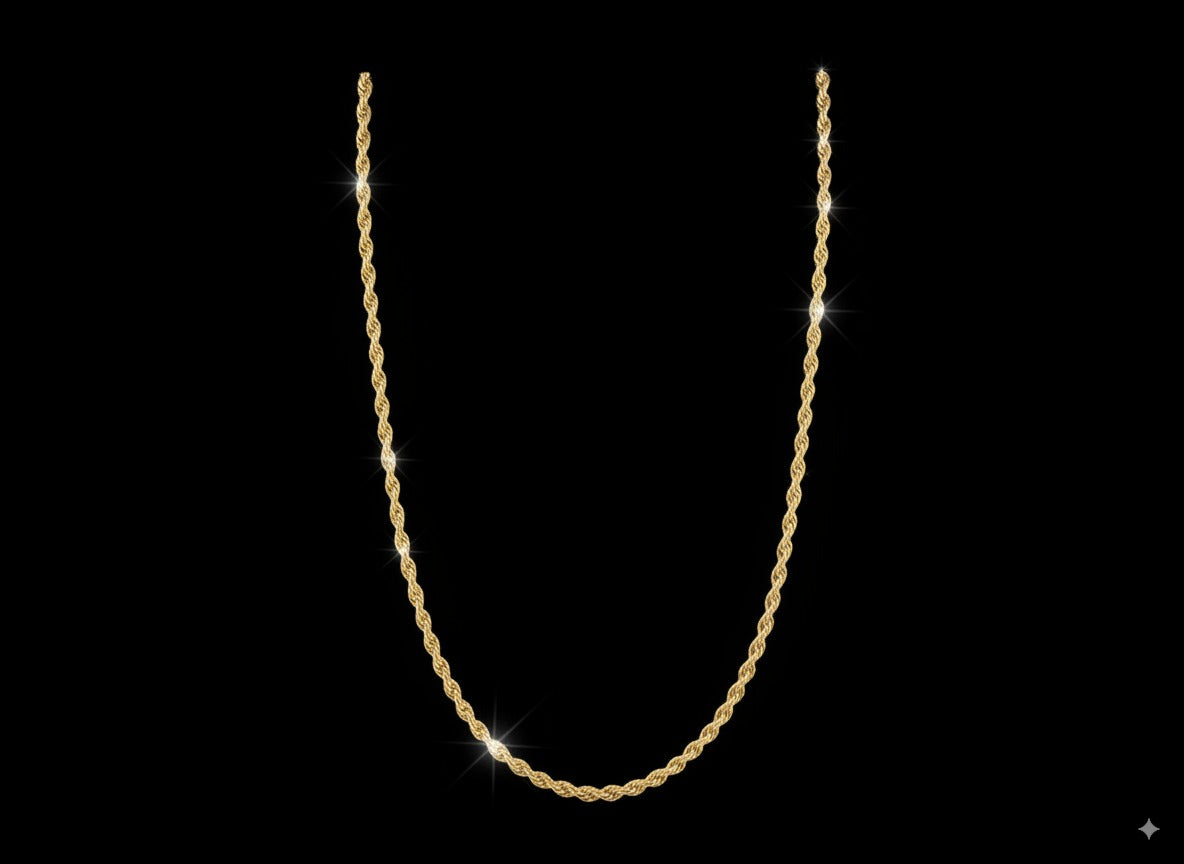 Cadena Lazo en ORO LAMINADO – SALODANNA