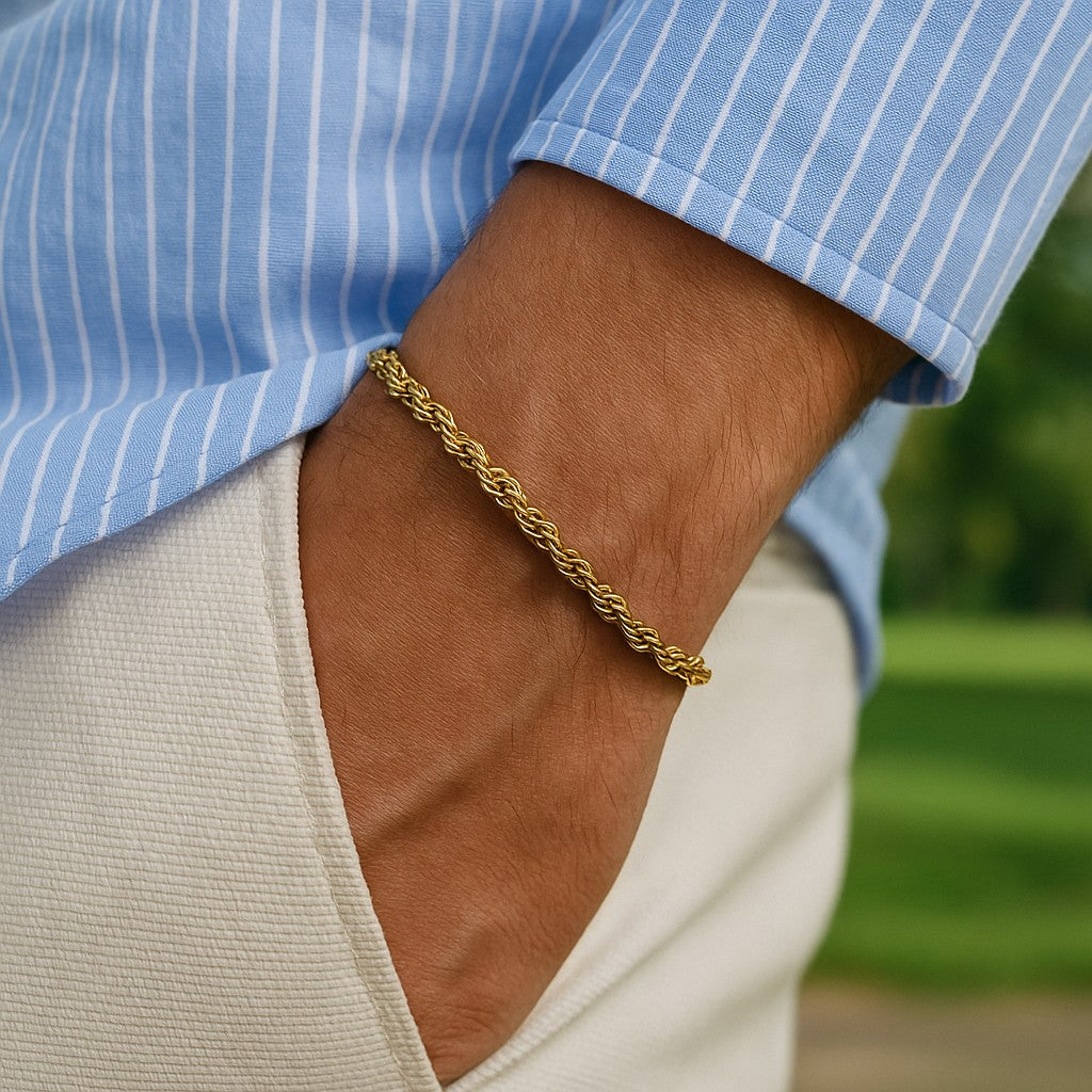 Pulsera Lazo en ORO LAMINADO – SALODANNA