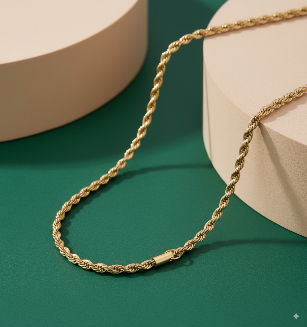 Cadena Lazo en ORO LAMINADO – SALODANNA