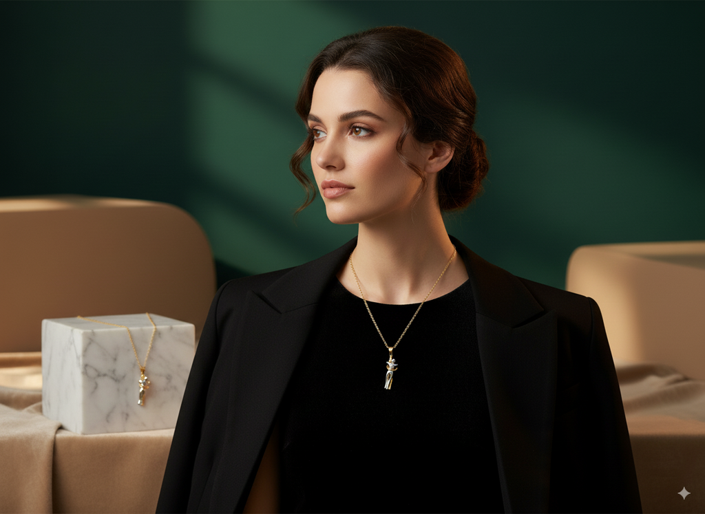 Cadena Dije Pareja en ORO LAMINADO – SALODANNA