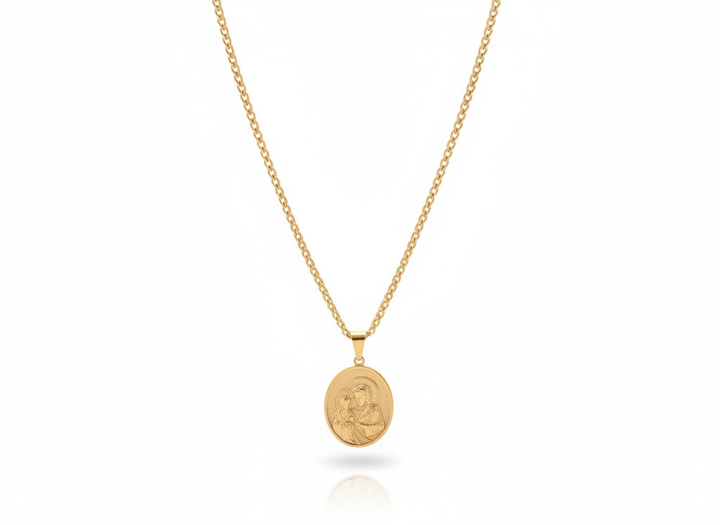 Cadena Trigo + Dije San José en ORO LAMINADO – SALODANNA