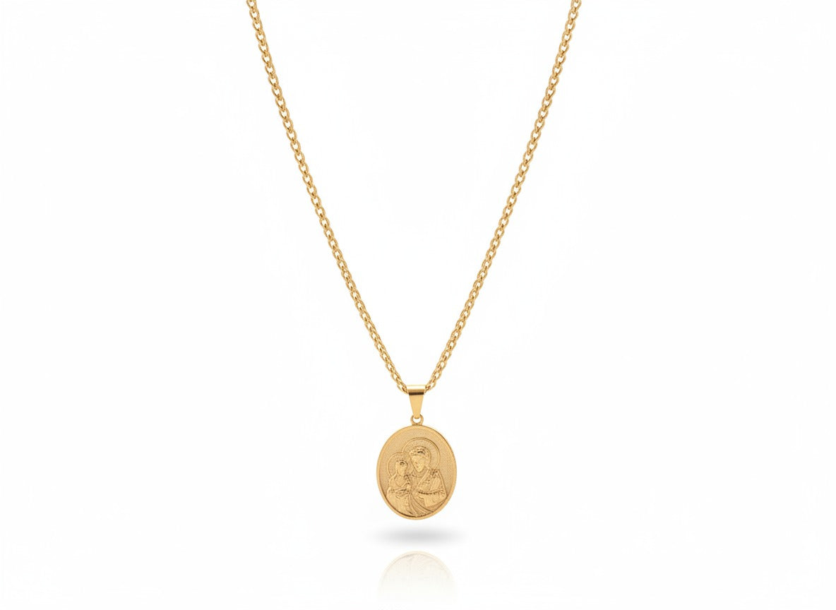 Cadena Trigo + Dije San José en ORO LAMINADO – SALODANNA