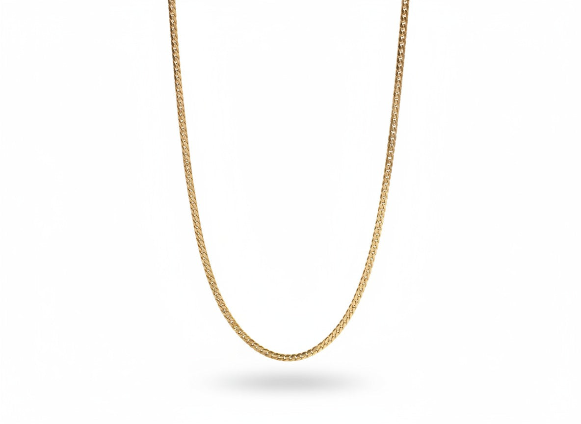 Cadena Serpiente en ORO LAMINADO – SALODANNA