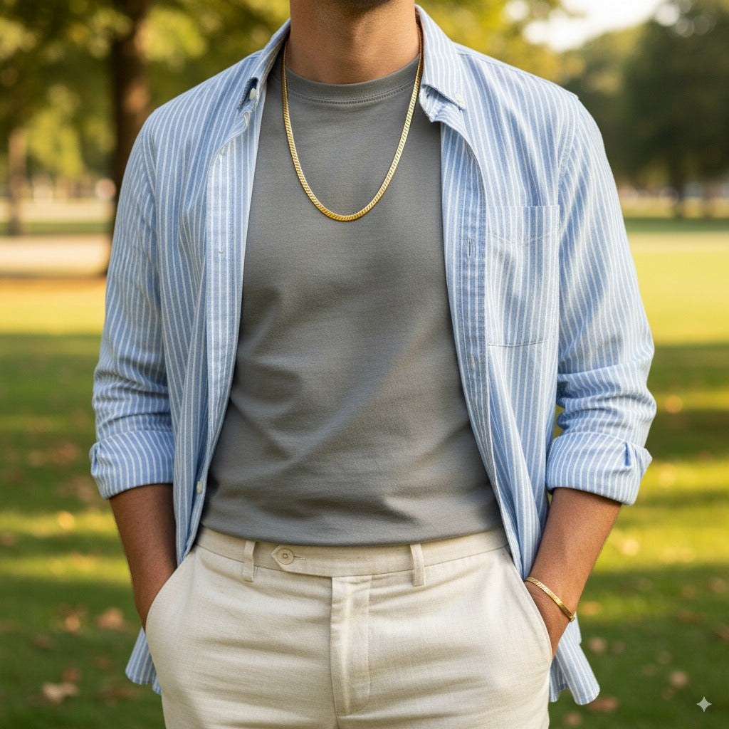 Cadena Serpiente en ORO LAMINADO – SALODANNA