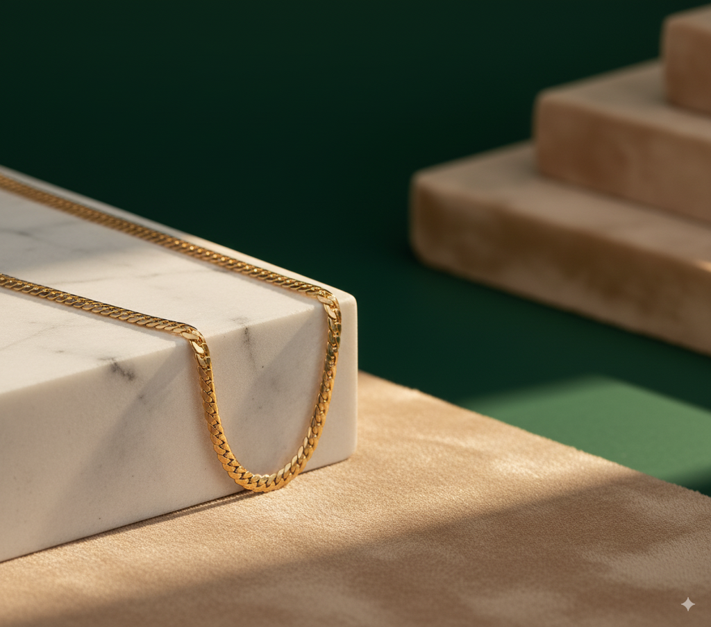 Cadena Serpiente en ORO LAMINADO – SALODANNA