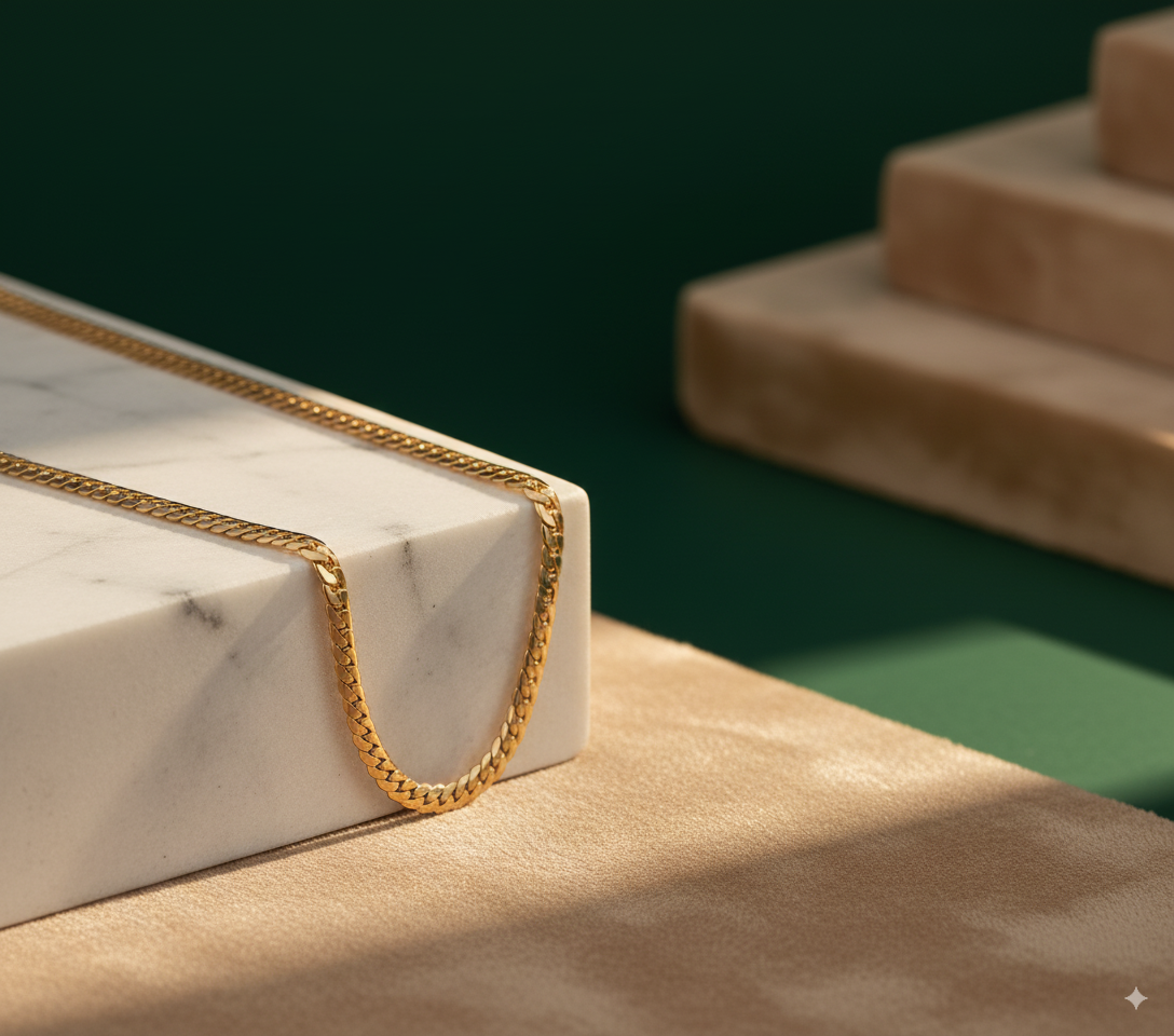 Cadena Serpiente en ORO LAMINADO – SALODANNA